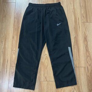 Nike Mens XL Dri Fit Casual Sports Running Training Straight Long Pants Black